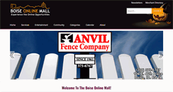 Desktop Screenshot of boiseonlinemall.com